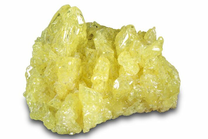 Bright-Yellow Sulfur Crystals - Bolivia #305260